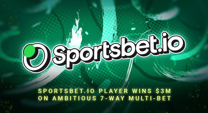 Sportsbet.io Player Wins $3m on Ambitious 7-way Multi-bet